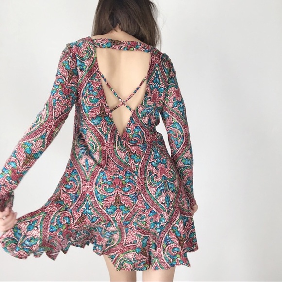 LAST PIECE Sexy open back mini dress - Picture 2 of 5